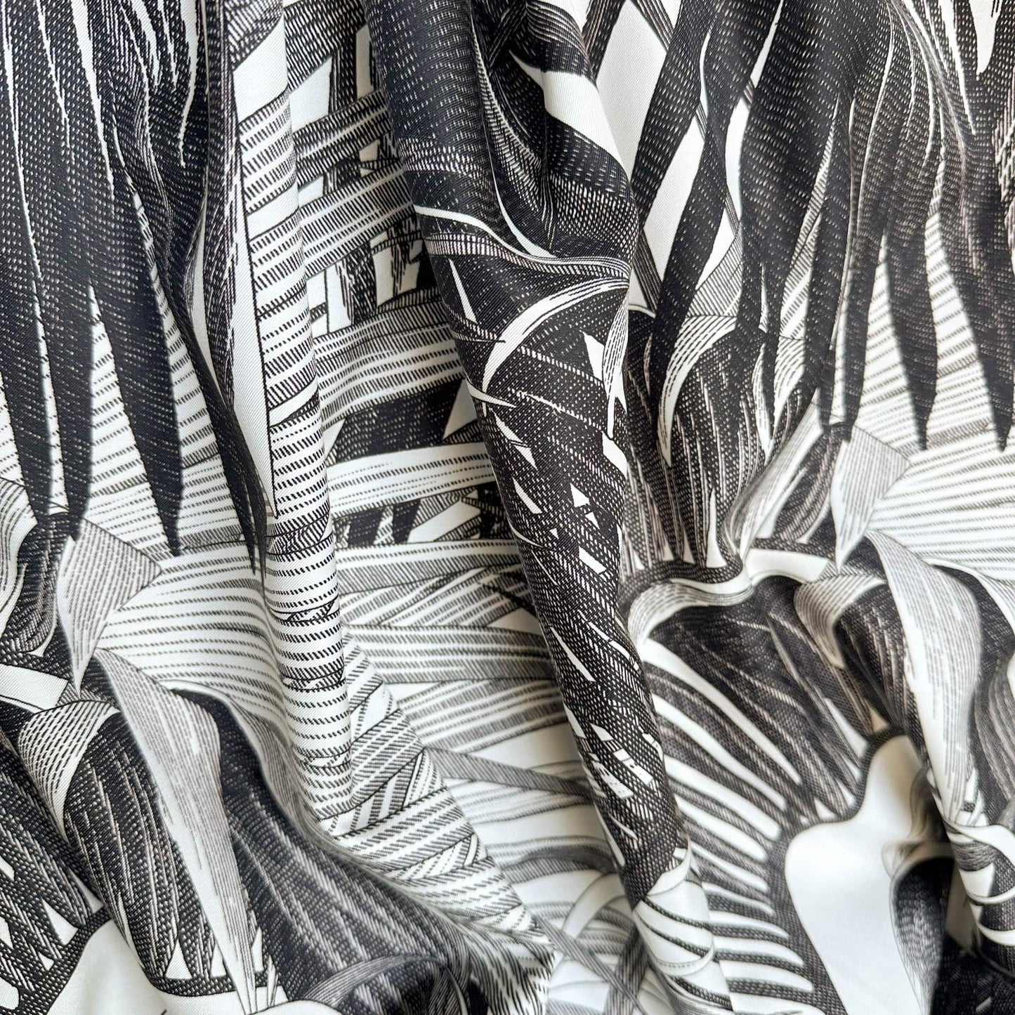 Botanical Cotton Blend Jacquard
