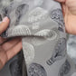 Silk Print with Hot Air Balloon Motif