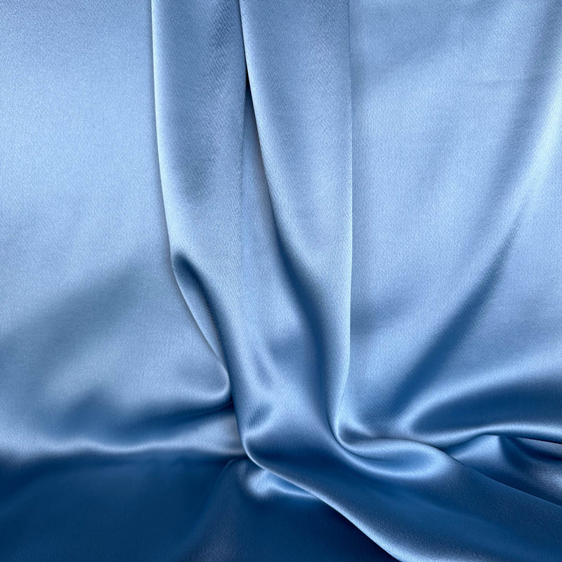 Blue Japanese Satin