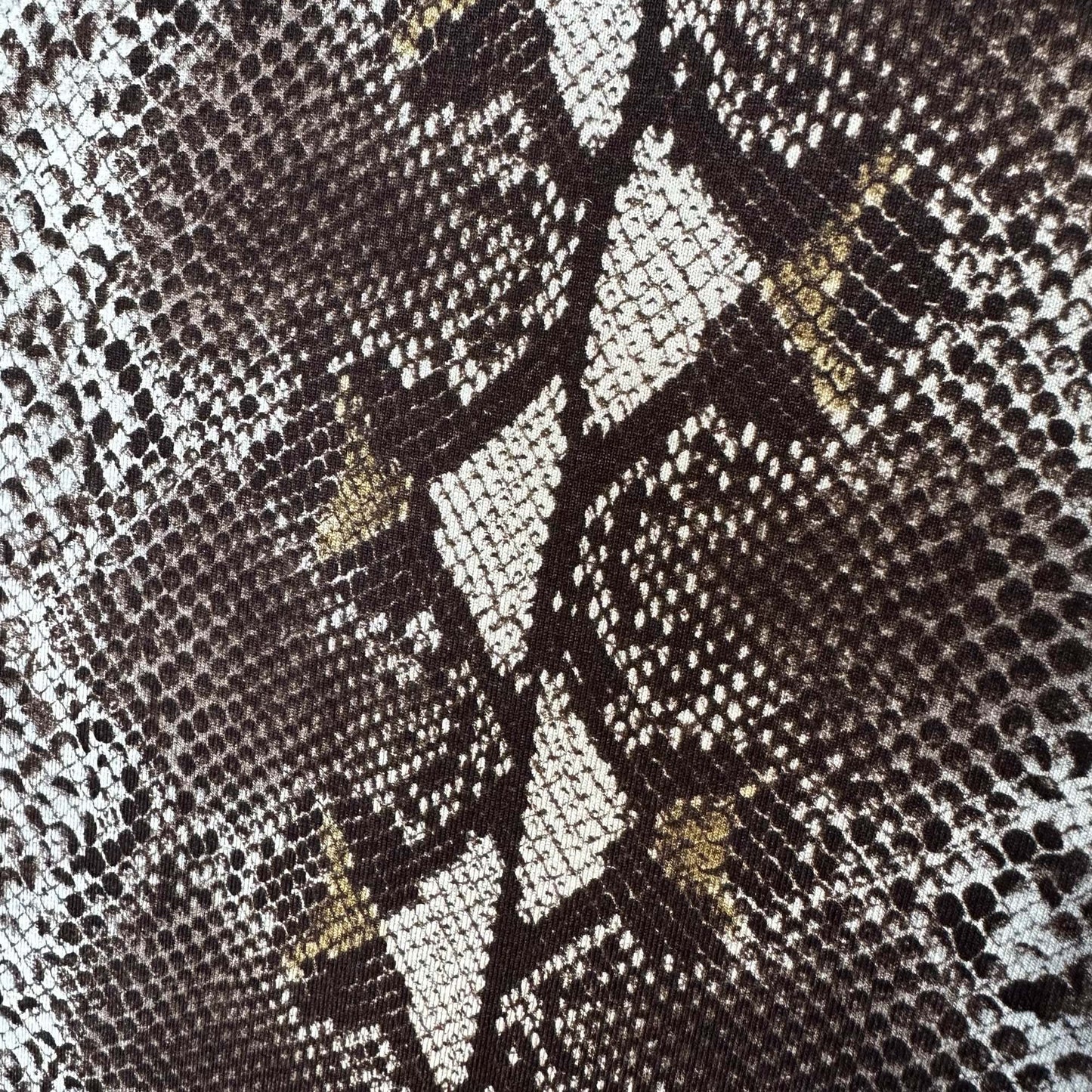 Snake Print Knit in Brown