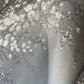 Floral Silk Chiffon in Gray