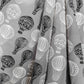 Silk Print with Hot Air Balloon Motif
