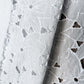 Floral Embroidered Cotton in White