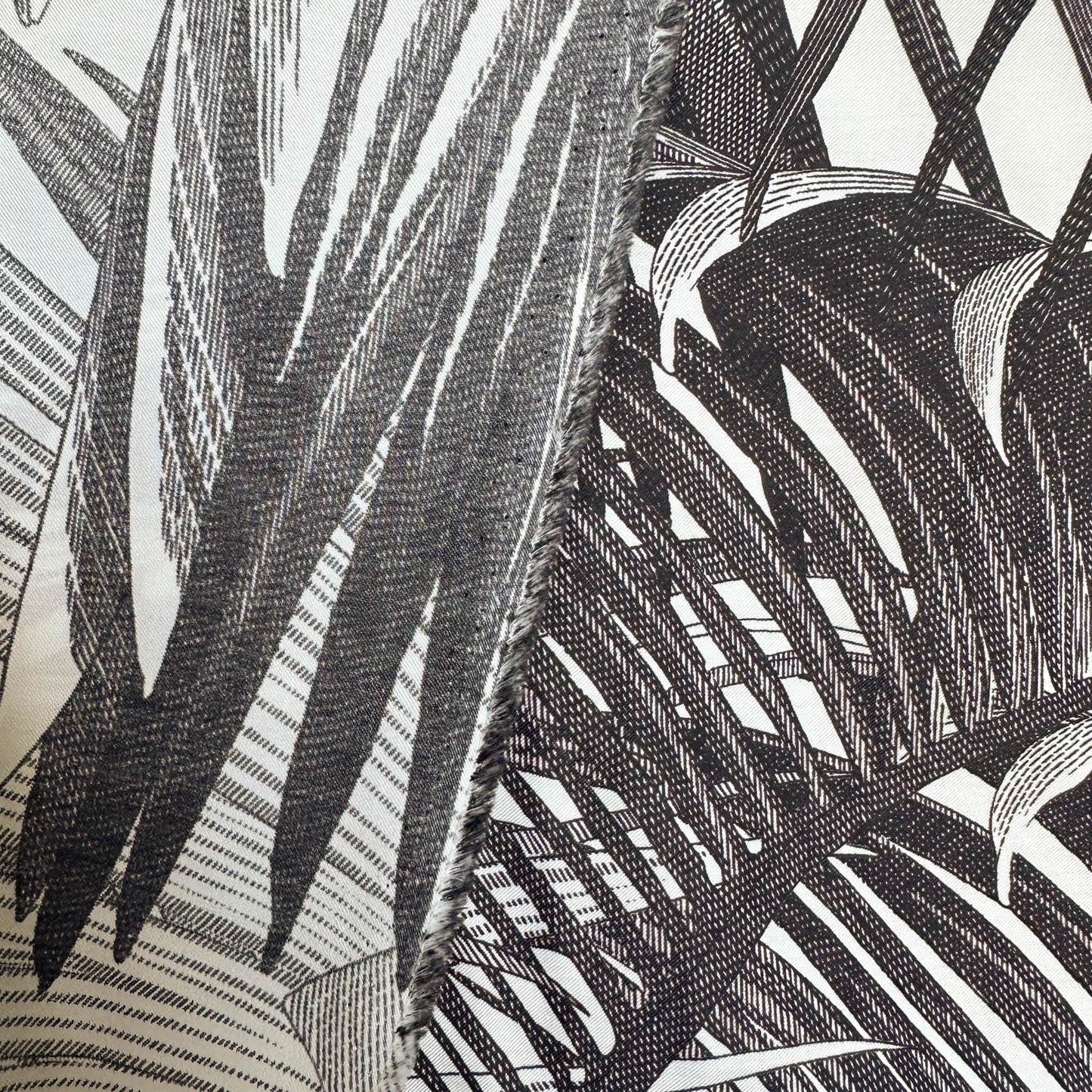 Botanical Cotton Blend Jacquard